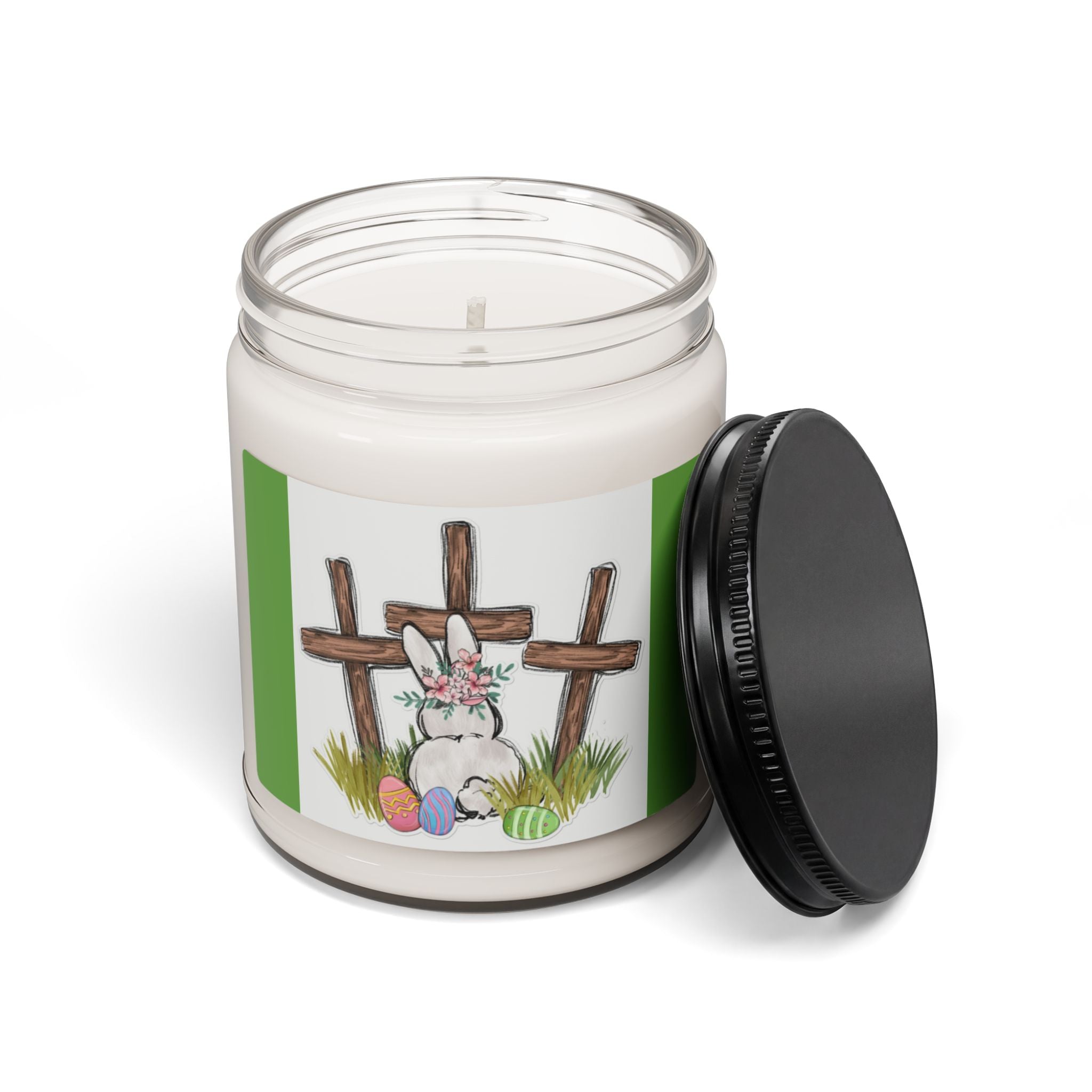 Scented Soy Candle, 9oz, Easter custom label