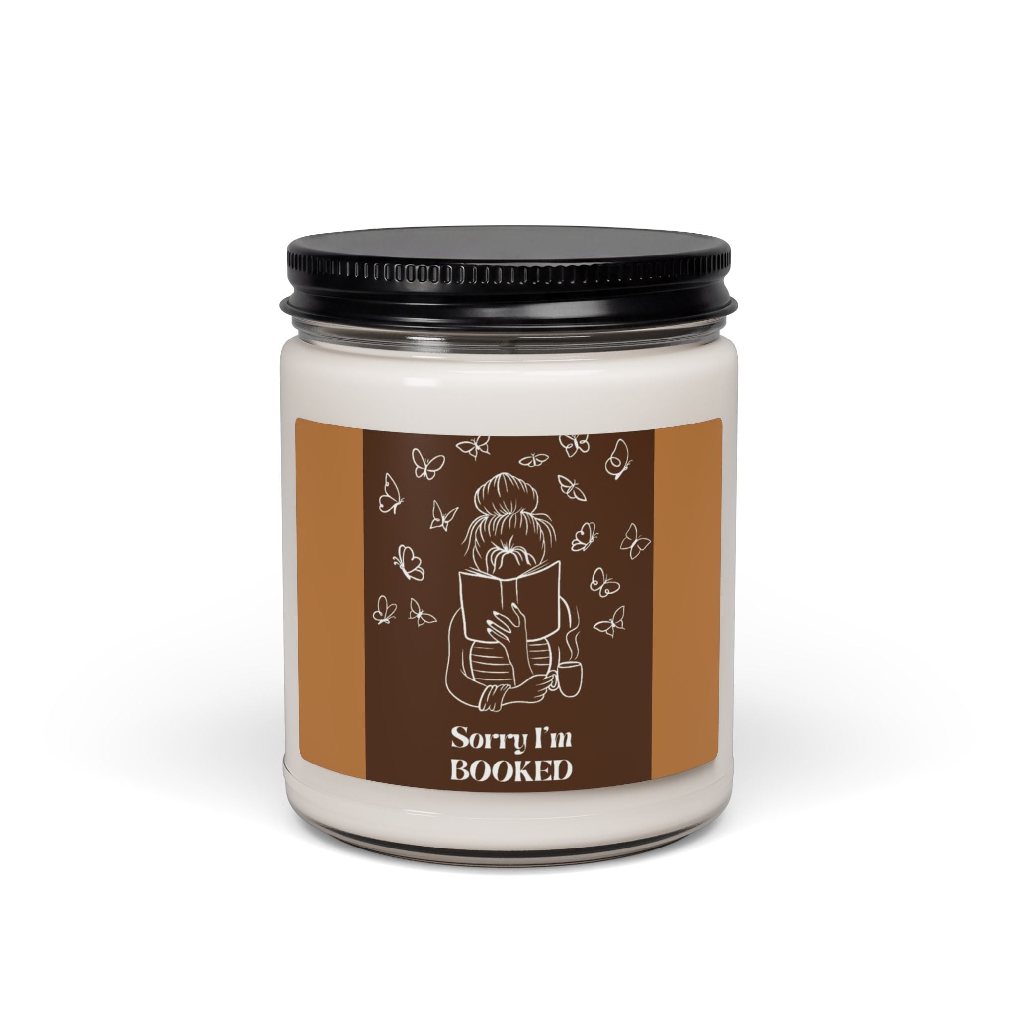 Scented Soy Candle, 9oz Girl reading book inspired