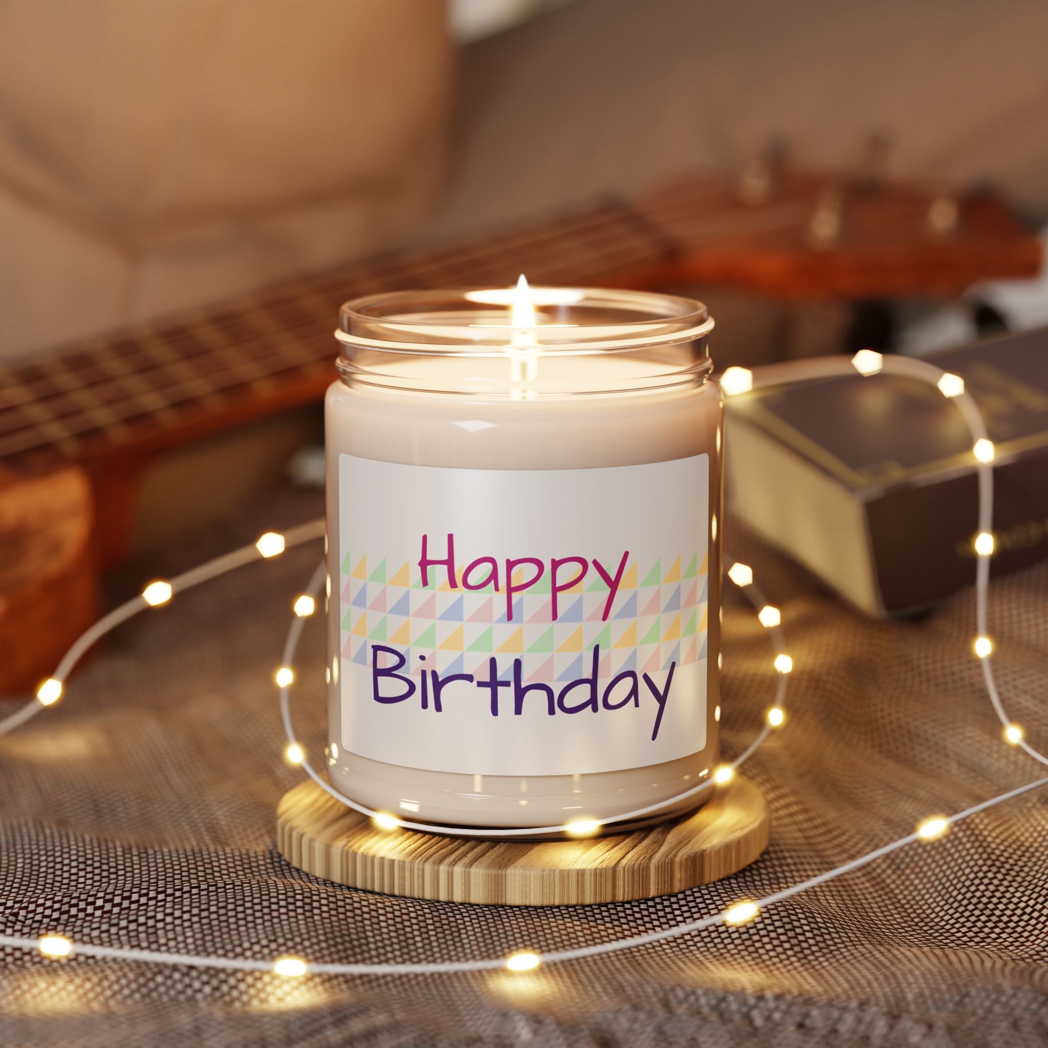 Happy Birthday Candle | Scented Soy 9oz