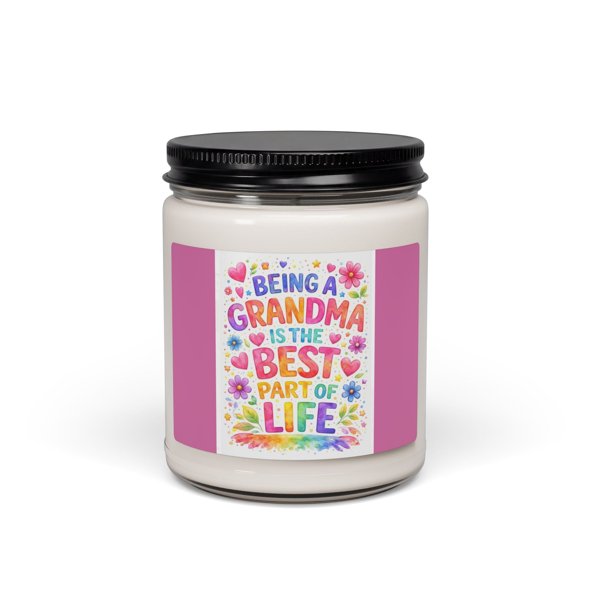 Scented Soy Candle, 9oz, Best Grandma
