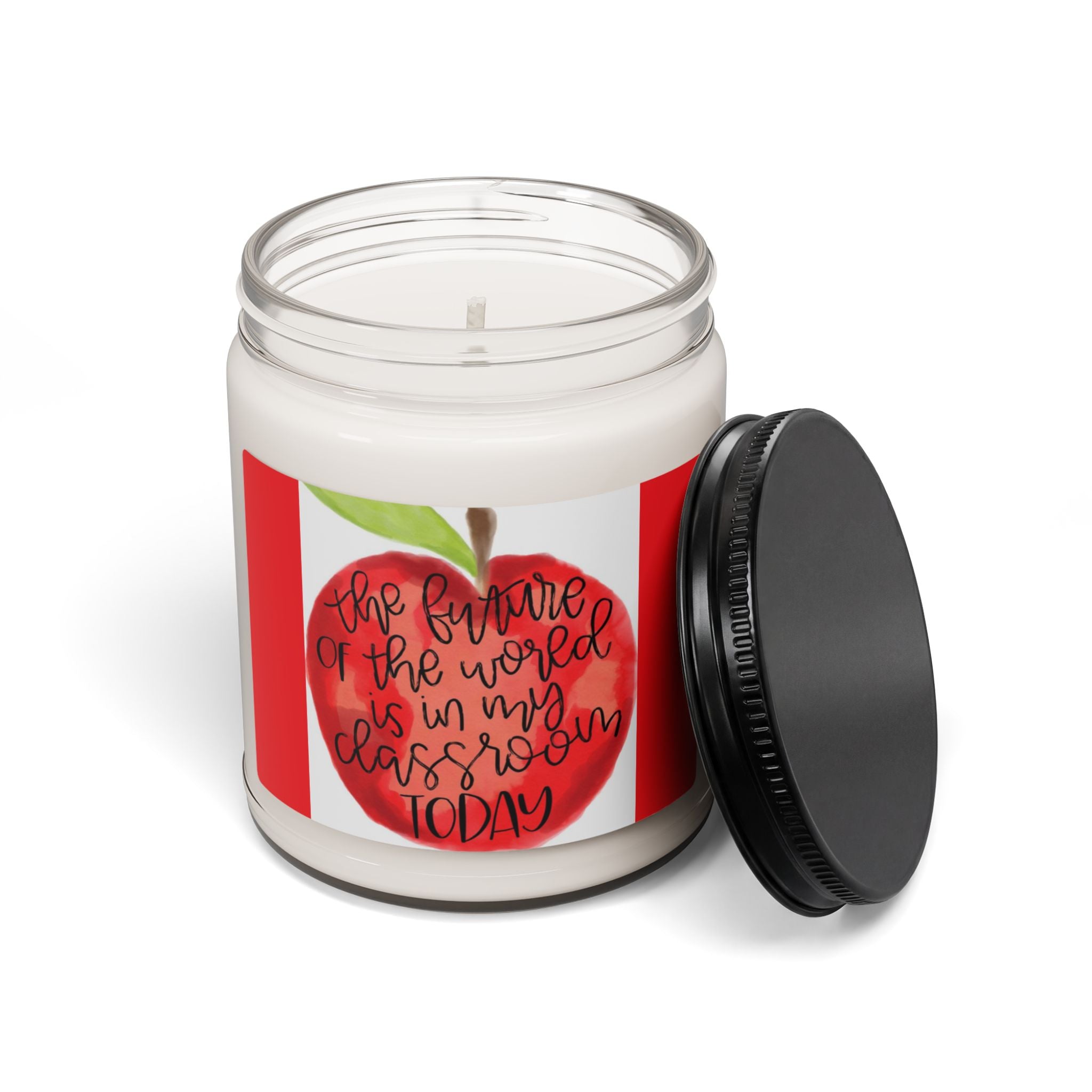 Scented Soy Candle, 9oz, Teacher appreciation design