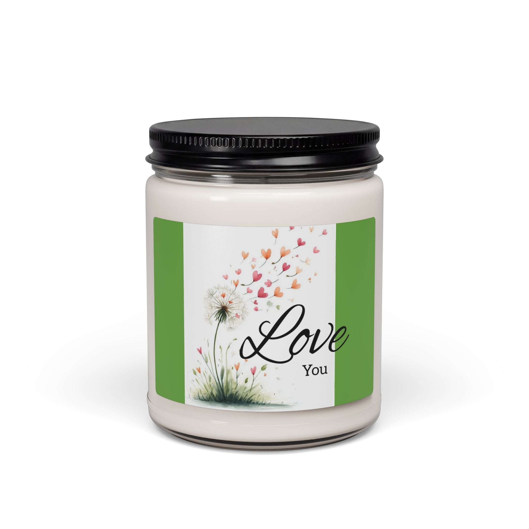 Scented Soy Candle, 9oz Love You, inspired design