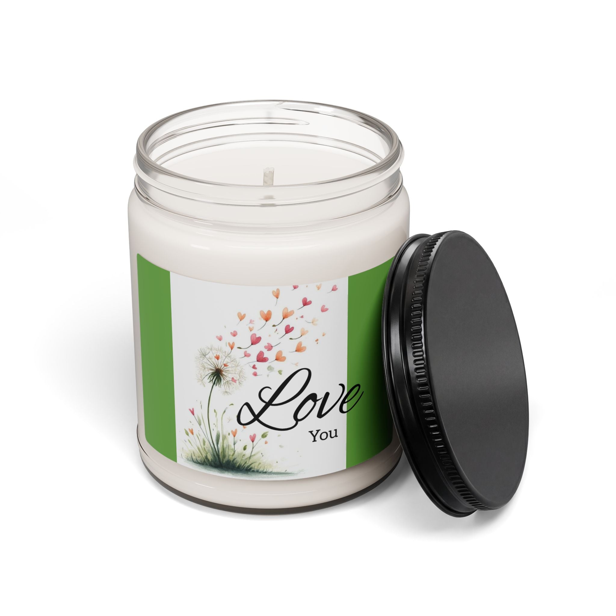 Scented Soy Candle, 9oz Love You, inspired design