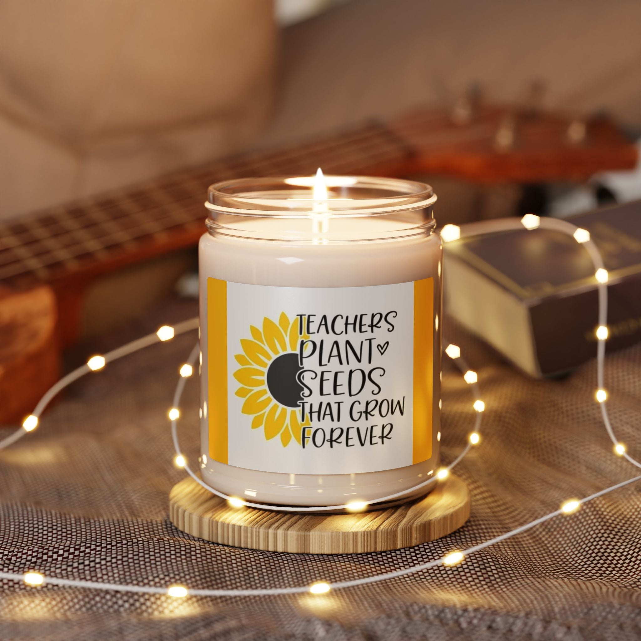 Scented Soy Candle, 9oz, Teacher appreciation, affirmation