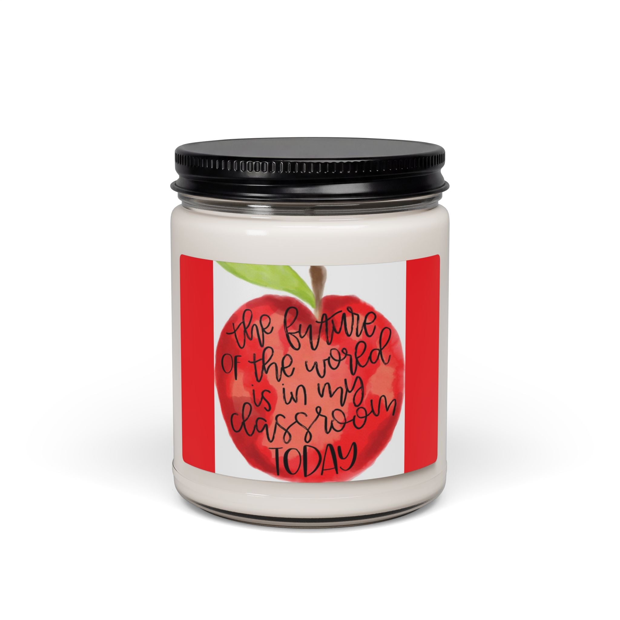Scented Soy Candle, 9oz, Teacher appreciation design
