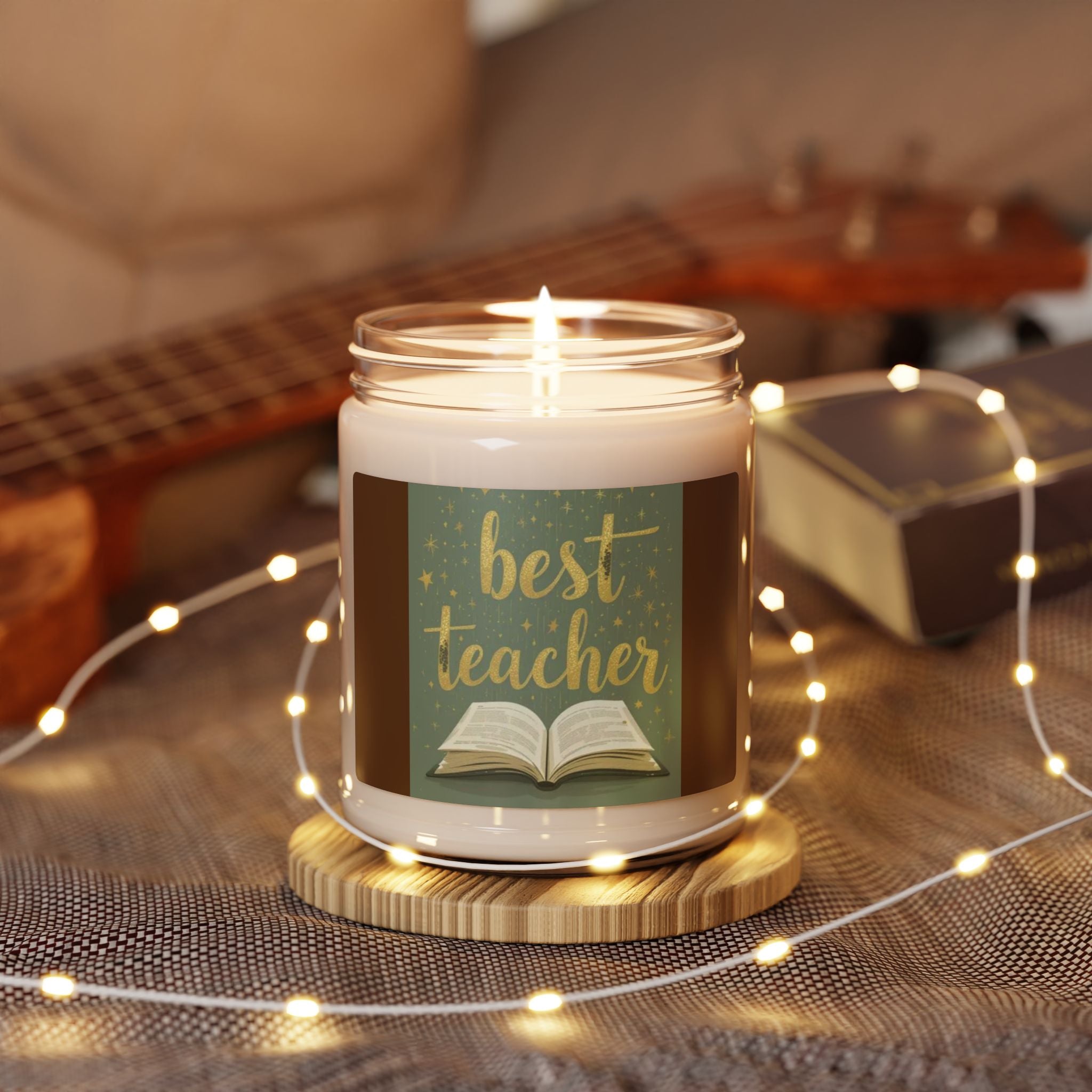 Scented Soy Candle, 9oz, Best Teacher, teacher appreciation