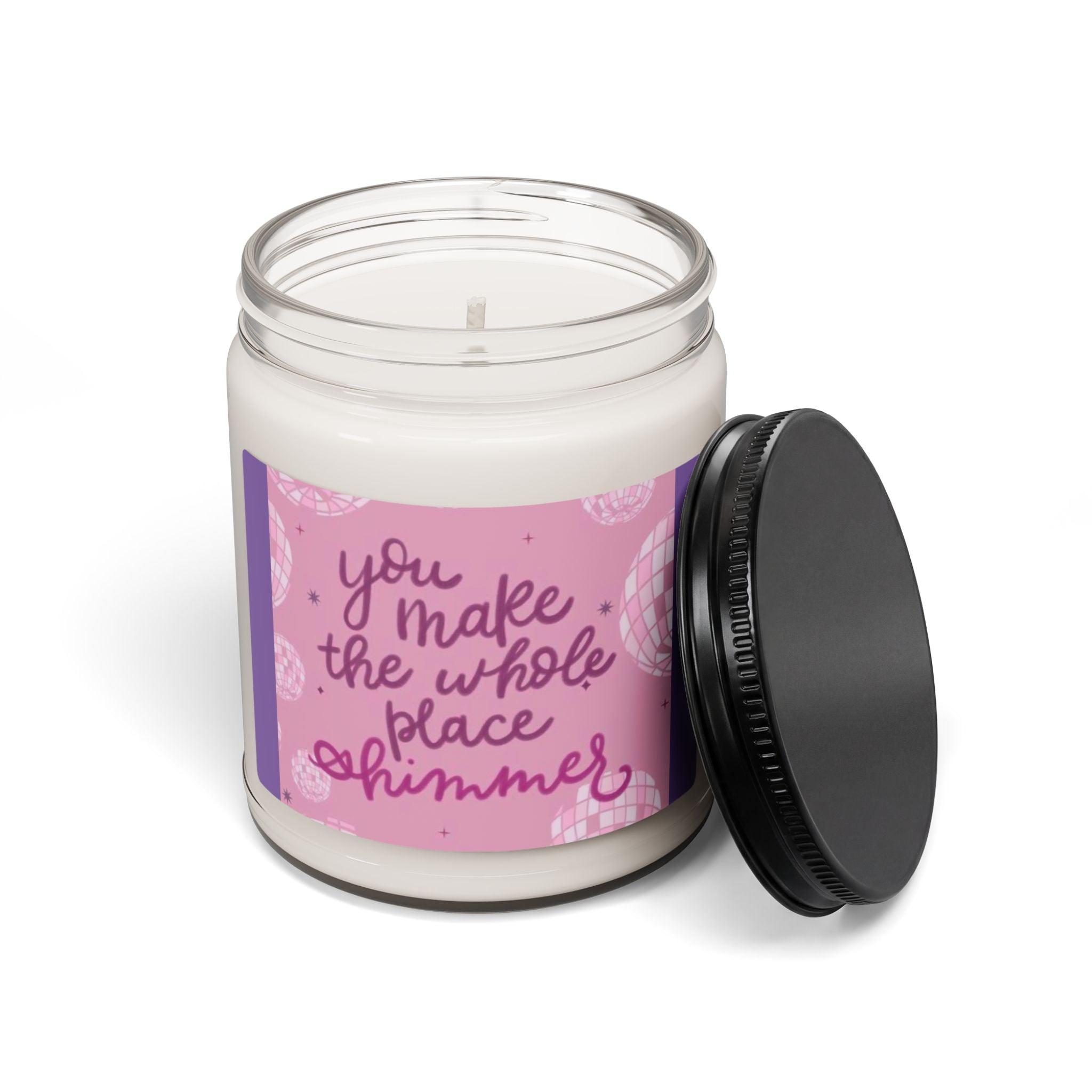 Scented Soy Candle, 9oz, Musical lyrics inspired quotes