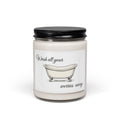 Clawfoot Bathtub  soy candle | Wash All Your Worries Away jar candle