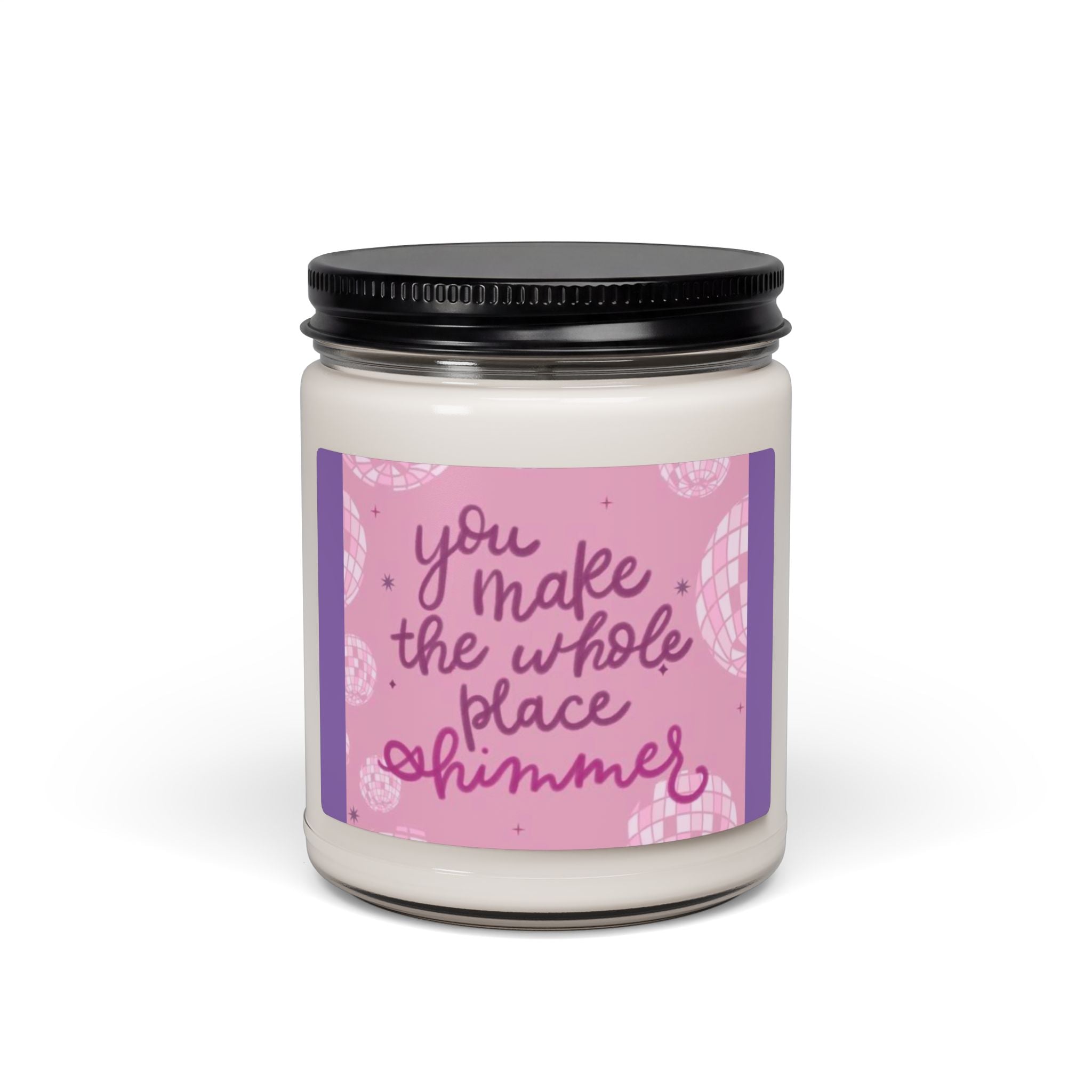 Scented Soy Candle, 9oz, Musical lyrics inspired quotes