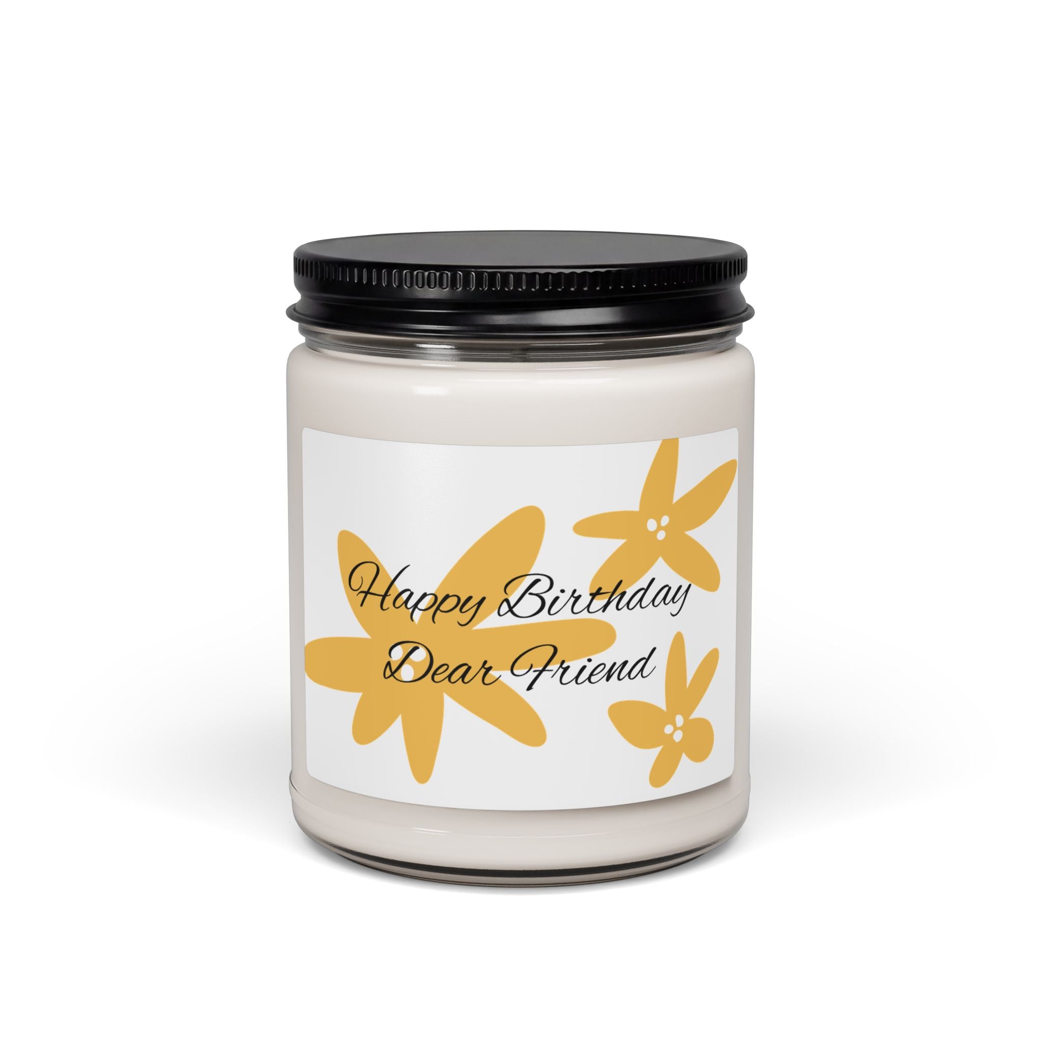 Happy Birthday Friend Candle 9 oz Soy Jar